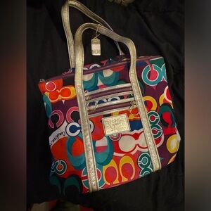 Coach Vintage purse is good shape